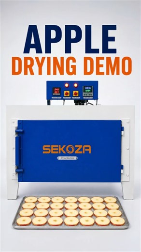 Apple Drying Made Easy | Sekoza Dryer Machine Powerful Drying Solution