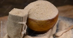 bread crumbs dried for cooking, fresh crumbly bread crumbs from dehydrated white bread