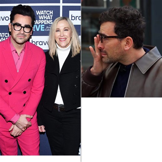 Dan Levy breaks down in first return to 'Schitt's Creek' town since Catherine O'Hara's death