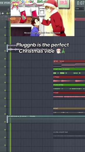making pluggnb christmas type beats w/ my guy @Ty Carrier #pluggnb #pluggnbtypebeat #plugg #flstudio #musicproducer #pluggbeats #fyp