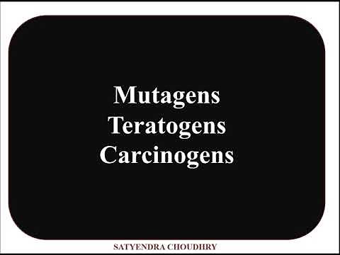 Mutagen, Teratogens and Carcinogens