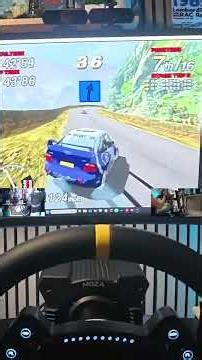 SEGA Rally 2 Stage 2 by SEGA - Classic Arcade Racer on Modern Sim Gear POV #segarally2