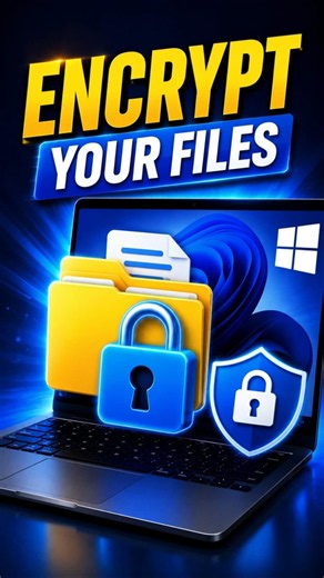 Protect Your Files in Seconds 🔒 #shorts