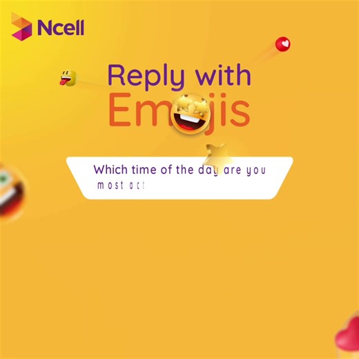 Give your answer by using emoji. #replywithemojis | Ncell