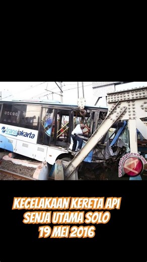 Kecelakaan Kereta Api Senja Utama Solo (19 Mei 2016)