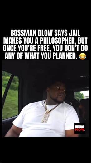 HipHopNowTV - Hip Hop & Rap News + Viral on Instagram: "Bossman Dlow Speaks🗣️ . . Bossman Dlow led off with a message that was more profound than musical, saying that jail had a way of making you into a philosopher. When the noise dies down and everything gets still, you are alone with your thoughts, your failures and the promises you swear you’ll keep if you get a do-over. This time, you tell yourself, you’ll be slicker, live better and will not end up back there. But freedom brings its