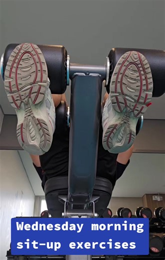 Sit-up exercises for flat stomach and strong body and mind.