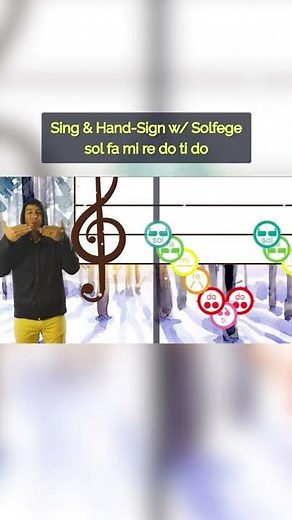 Solfege Melodies #6c - Sol Fa Me Re Do Ti Do w/Eighth Notes #shorts