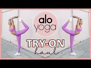 WINTER 2021 ALO YOGA TRY-ON HAUL ✨ (cute yoga outfits!)