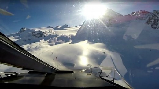 Italian police release video of deadly mid-air crash