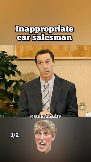 Inappropriate car salesman 🤣 1/2 #madtv | Stuart Madtv