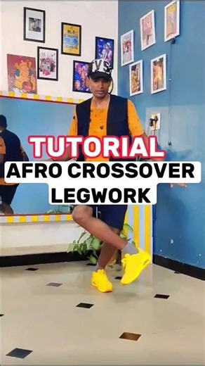 Afro Crossover Legwork Tutorial #Crossoverlegwork #afrodance #shuffle #jddancetutorial