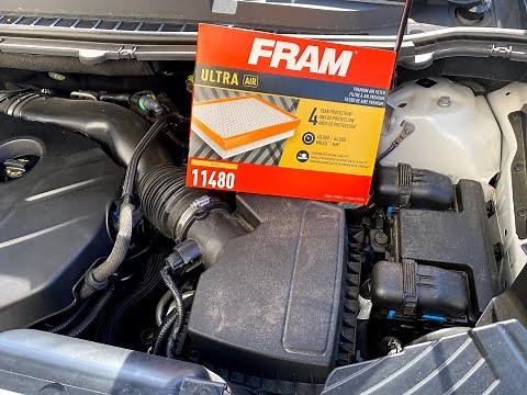 How to change your Ford Edge Air Filter 2015 - 2018