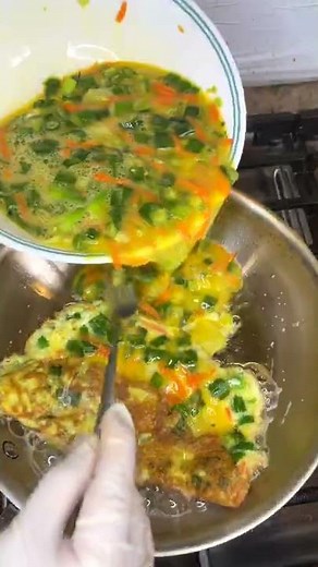 How to Make EASY Gyeran Mari (Korean Rolled Omelette) #Shorts