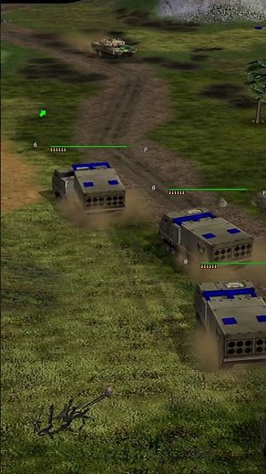 USA MLRS vs GLA - C&C Project Raptor