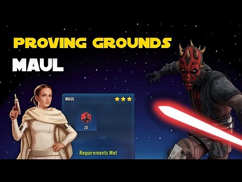 Maul - Proving Grounds: Padme vs Phoenix | SWGOH
