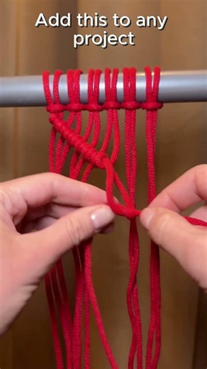 Quick Macramé Knot Detail | Simple Element for Any Project