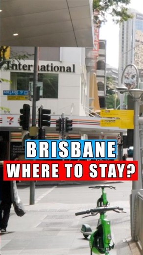 Where to Stay in Brisbane Australia 🇦🇺 | Best Areas for Visitors #ytshorts
