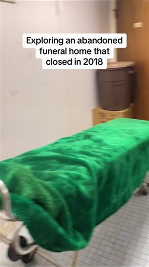 Exploring an Abandoned Funeral Home | Caskets, Coffins, and Creepy Discoveries