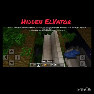 Secret Elevator Base in Minecraft 🔥#short #minecraft #MineGang #treand
