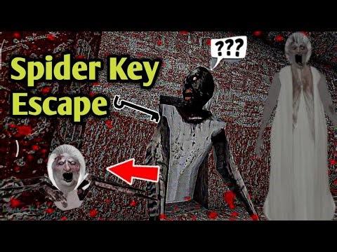 😱 Granny Spider Key Escape Challenge | Full Horror Gameplay 🔑