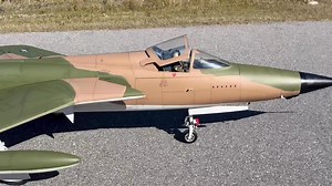 1:6 Republic F-105D “Thud” First start and taxi test this morning Powerbox Core Powerbox Royal SR2, PBR-26D’s and GPS V PB batteries Sky Candy Landing Lights Kingtech K-320G4 Few more tweaks and housekeeping items and it’ll be time to reintroduce her to the sky! PowerBox-Systems Americas Kingtech Turbine Warbird Pilots | CAVU Customs