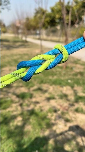 Double Reef Knot - Simple But Work Well!