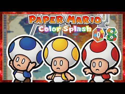 LES TOADS ÉLUS ! (Paper Mario Color Splash Épisode 8)