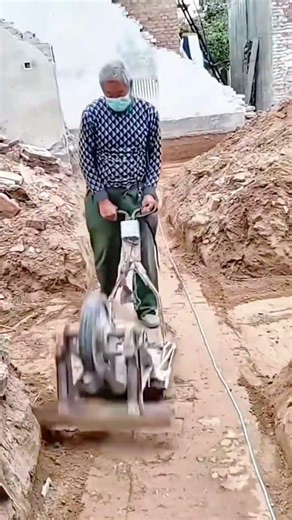 Electric Walk Behind Trench Rammer Efficient Soil Compactor for Construction