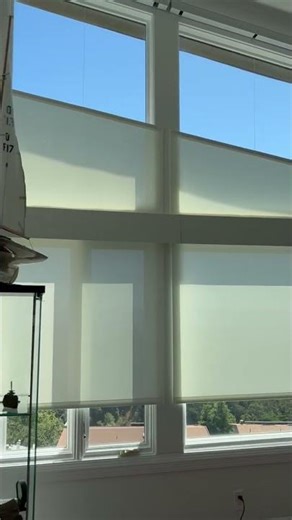 Angle-Top Bottom-Up Roller | Top-Down Motorized Roller Shade (Demo)