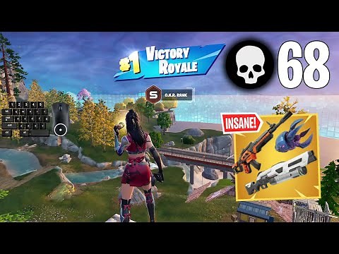 68 Elimination Solo vs Squads Wins Full Gameplay (Fortnite Chapter 6)