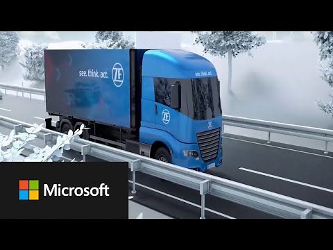ZF OPENMATICS uses Microsoft Azure to keep track of vehicles