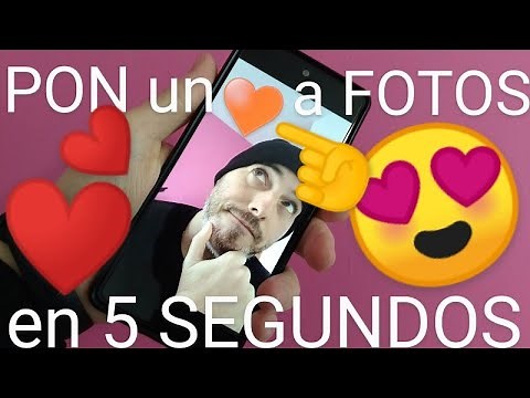 ❤️📸 How to ADD HEARTS to a PHOTO (ADD a HEART EMOJI to IMAGES) EASY and FAST