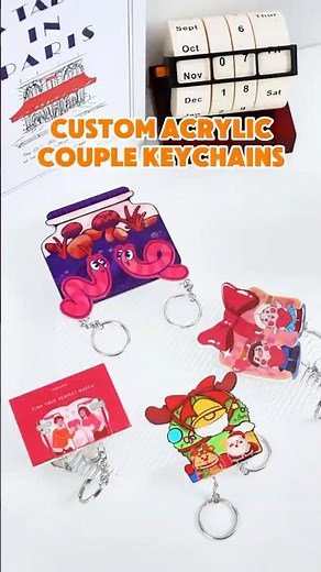 Custom acrylic keychains | Made by GSJJ