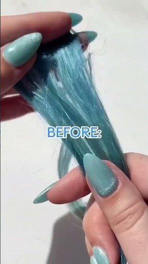 Faded Blue to Vibrant Purple in 5 Min! 💜 | Color Refresh with Manic Panic Love Color #PurpleHair