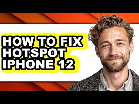 How to Fix Hotspot Iphone 12 (easy Method)