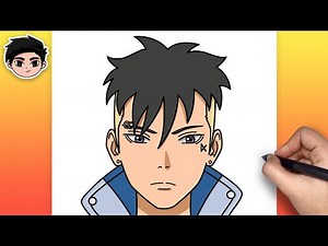 How To Draw KAWAKI | Boruto - Step By Step Easy For Beginners