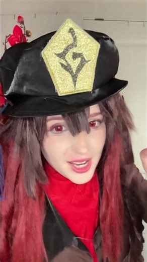 Feel free to duet (dm my lip syncing) #hutao #genshin #genshinimpact #gaming #cosplay #cosplayer