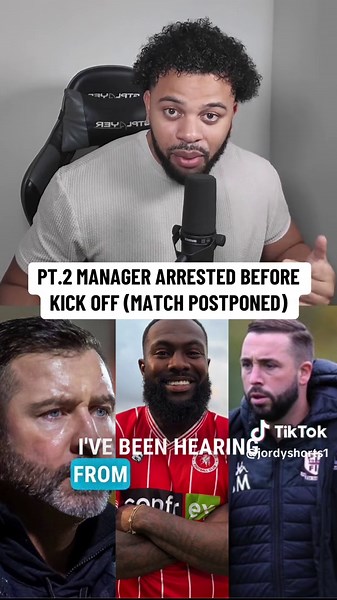 Part 2 of the incident between Manager Ryan Maxwell (Welling United) and Manager Sammy Moore (Potters Bar Town) which led to Ryan Maxwell’s arrest and the Isthmian Premier division match being postponed. #fyp #footballnews #pottersbar #wellingunited #football