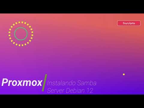 proxmox - Debian 12 install samba server