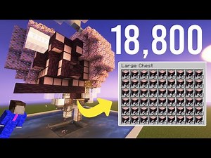 Minecraft EASY Cherry Tree Farm Tutorial 1.20+