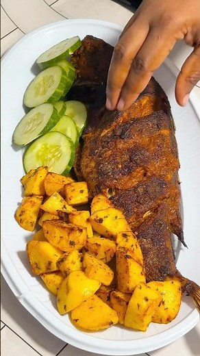 The Ultimate Oven Grilled Fish & Potato Feast