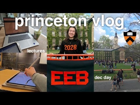 end of semester PRINCETON VLOG | declaration day & classes