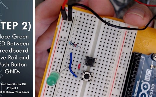 8---arduino入门教程--项目 1- 电路 3 -Arduino 入门套件