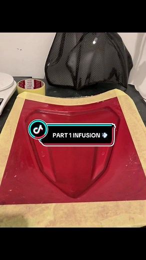 Carbon lv infusion process… #carbonfiber #infusion #fyp #nvx155malaysia