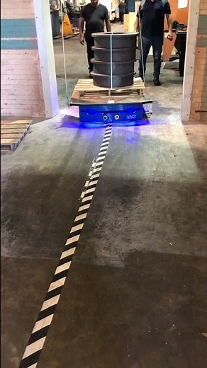 How Automated Guided Vehicles Move in Warehouse