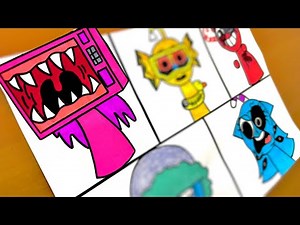 Drawing SPRUNKI OC Phase 2 | Incredibox Sprunki