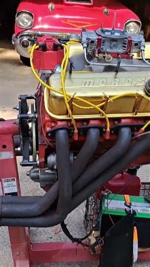 68 Corvette 427 engine cold start NASTY CAM
