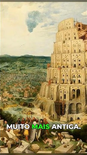 A Torre de Babel Foi Destruída Várias VEZES 😳 😳😳#torredebabel #arqueologia #shorts