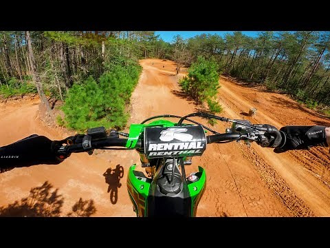 First Ride on New KX250F